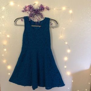 Cherokee blue dress for girls